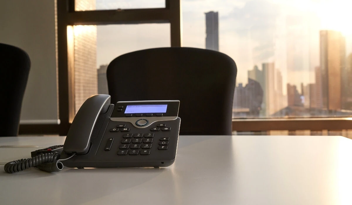 office phone screenshot